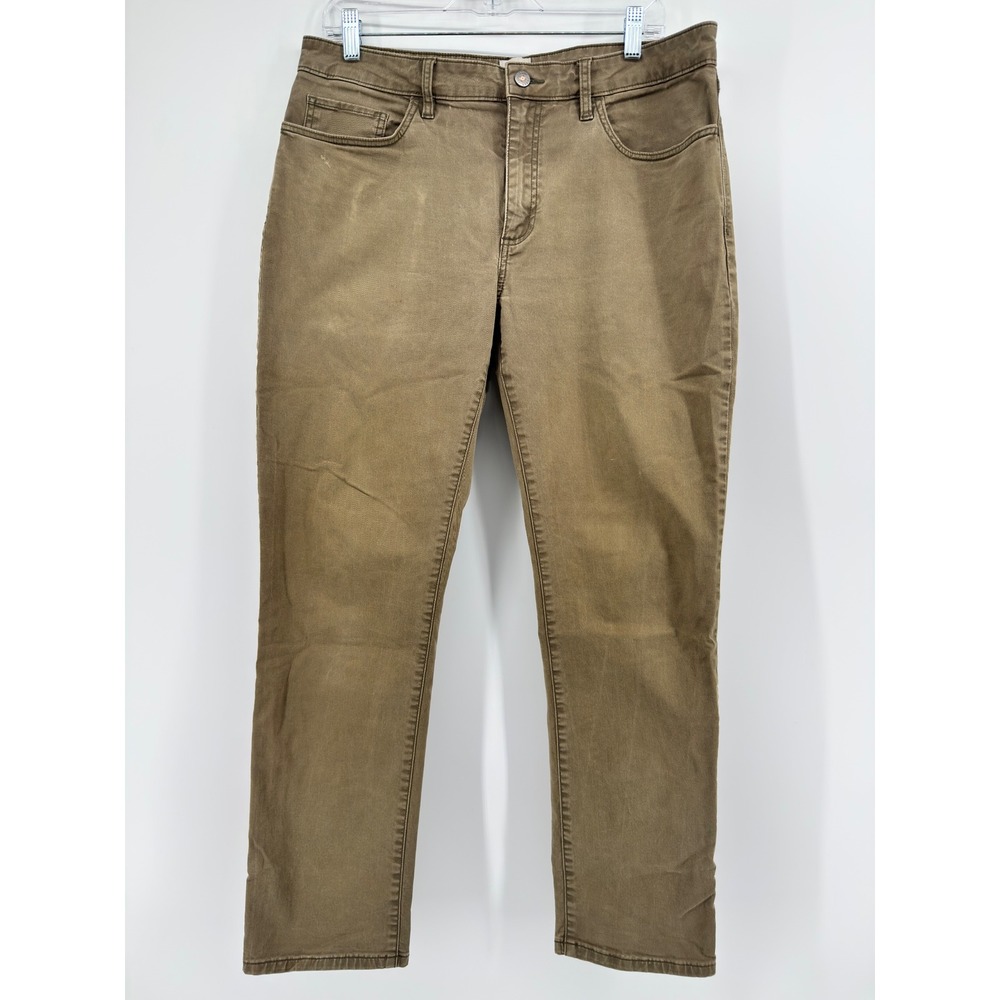 Flint and Tinder 365 Pant Athletic Tapered Fit Khaki Mens 34x30 Five Pocket